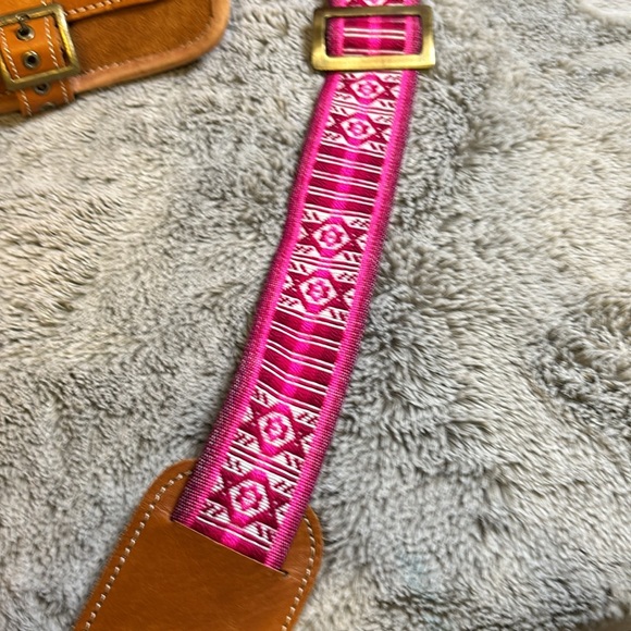 Verver Werks Leather and Suede Purse With Custom Strap - Picture 4 of 10